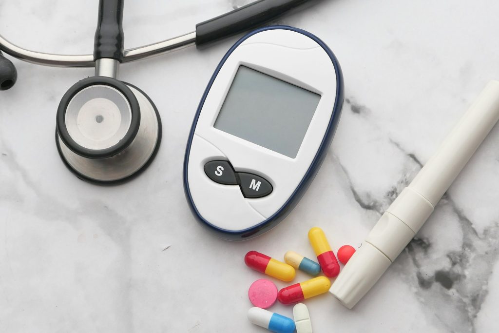 Effective Management Tools for Diabetes Include Stethoscope, Glucometer, and Prescribed Medications